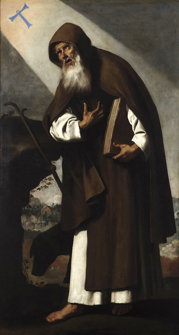 01 17 Antonio Abad Zurbaran
